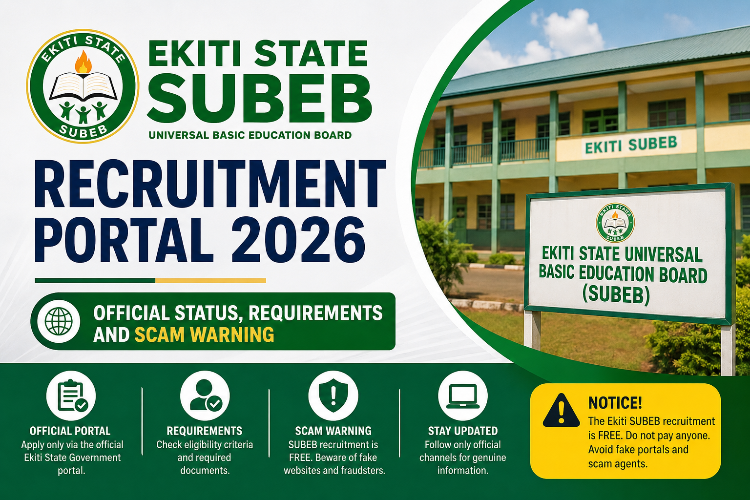 Ekiti SUBEB Recruitment