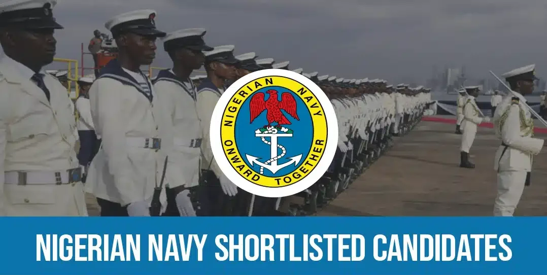 Nigerian Navy Shortlisted Candidates