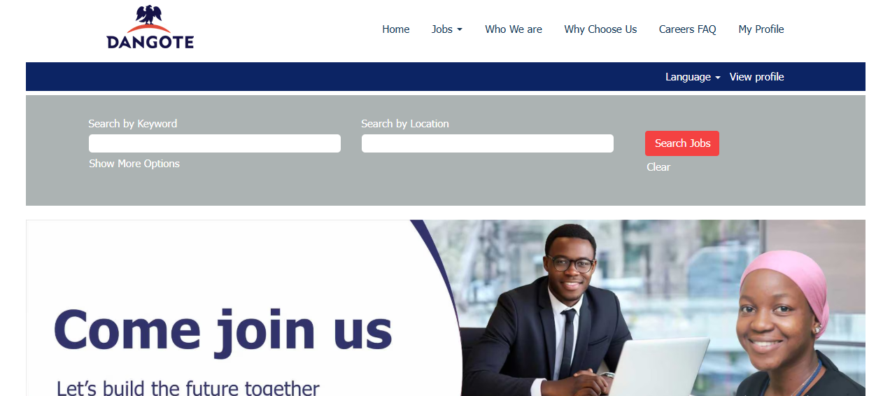 Dangote Fertilizer Graduate Trainee Program