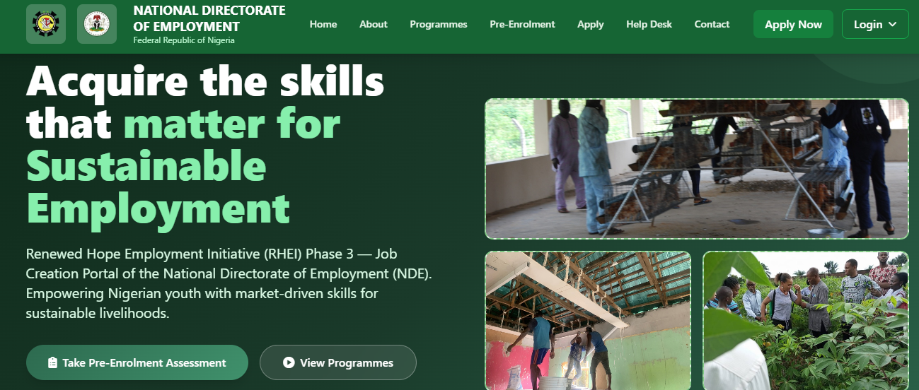 NDE Registration