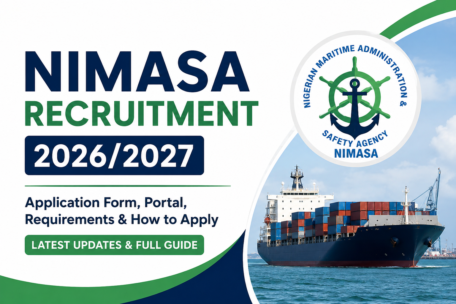 NIMASA Recruitment